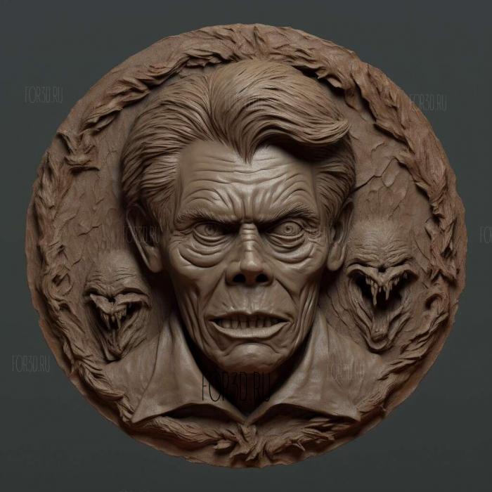 stephen king 1 stl model for CNC